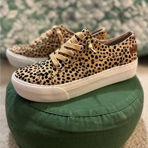 Leopard Print Women's Sneakers